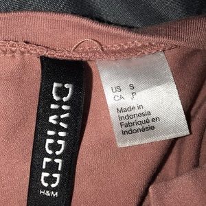 H&M long sleeve crop top